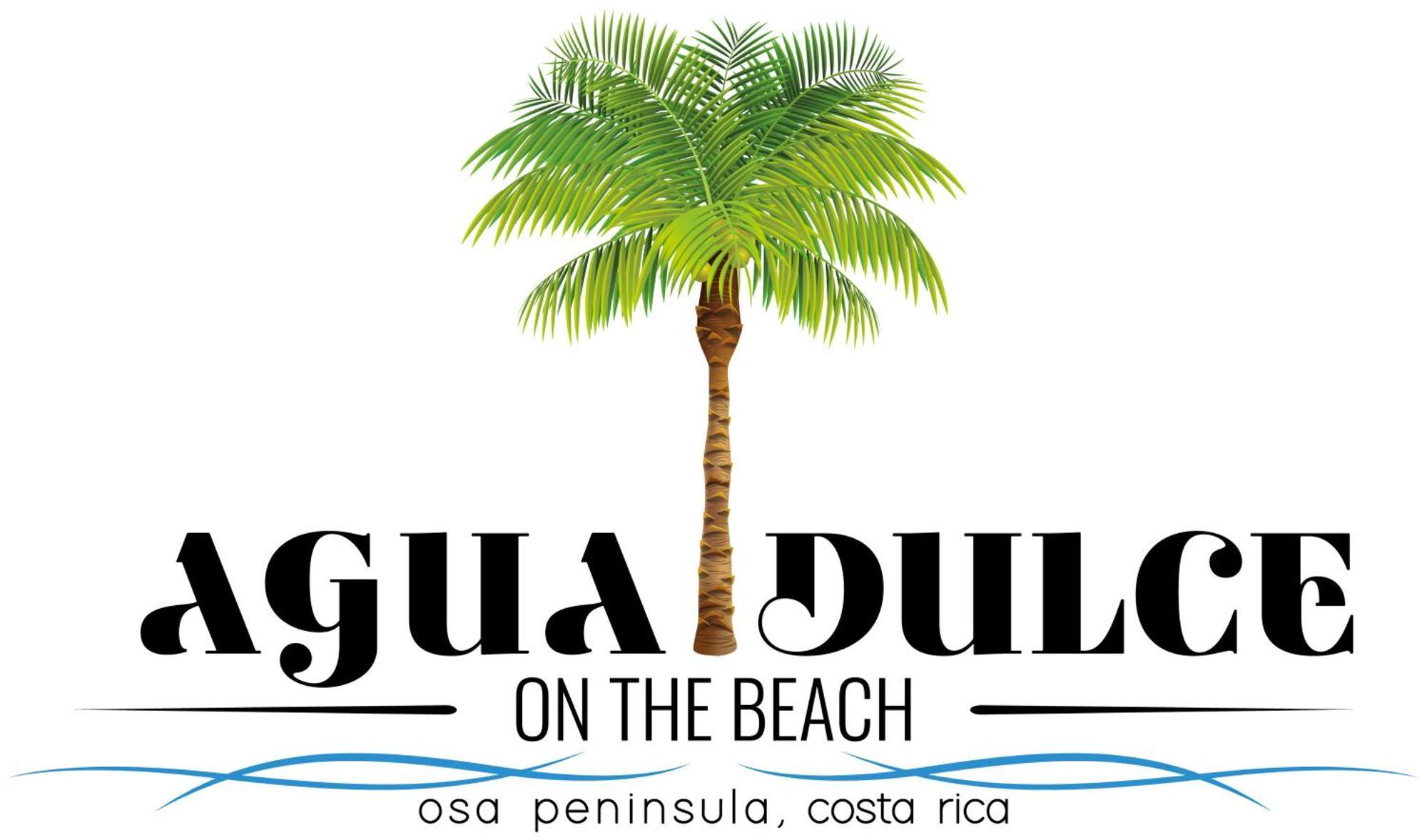 Agua Dulce On The Beach Puerto Jiménez Eksteriør bilde